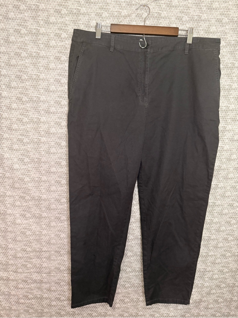 Eileen Fisher Women’s 20 Dark Gray Straight Leg Jeans
